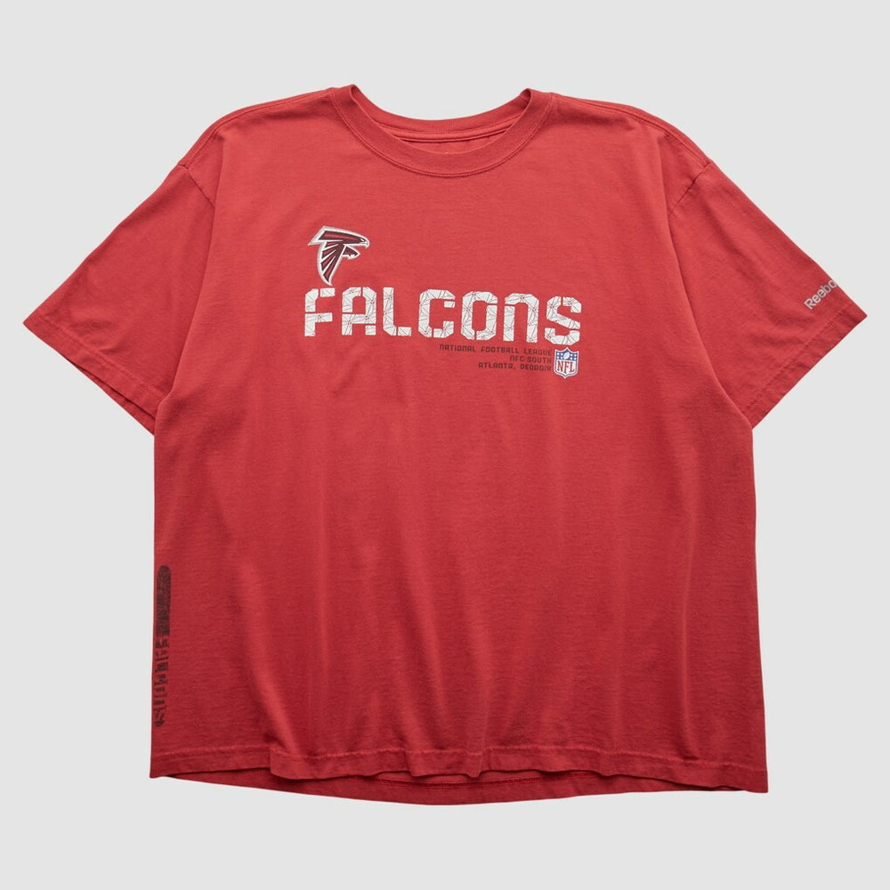 Atlanta Falcons Reebok 2000s T-shirt Red Vintage