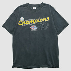 Pittsburgh Steelers Alstyle 2006 T-shirt Charcoal Vintage