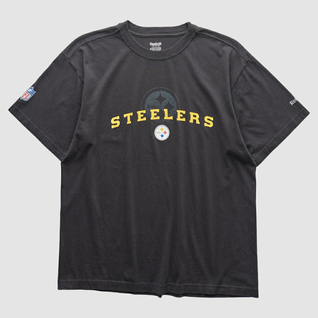 Pittsburgh Steelers Reebok 2000s T-shirt Black Vintage