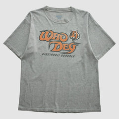 Cincinnati Bengals Reebok 2000s T-shirt Heather Gray Vintage