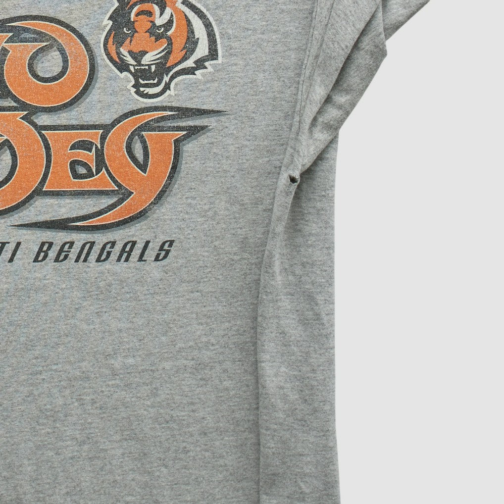 Cincinnati Bengals Reebok 2000s T-shirt Heather Gray Vintage
