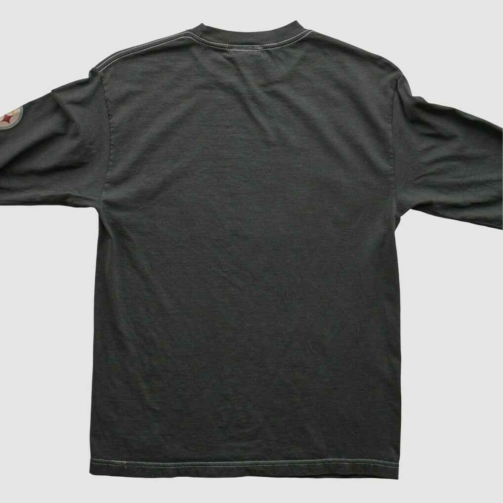 Pittsburgh Steelers NFL 2010s Long Sleeve T-shirt Black Vintage