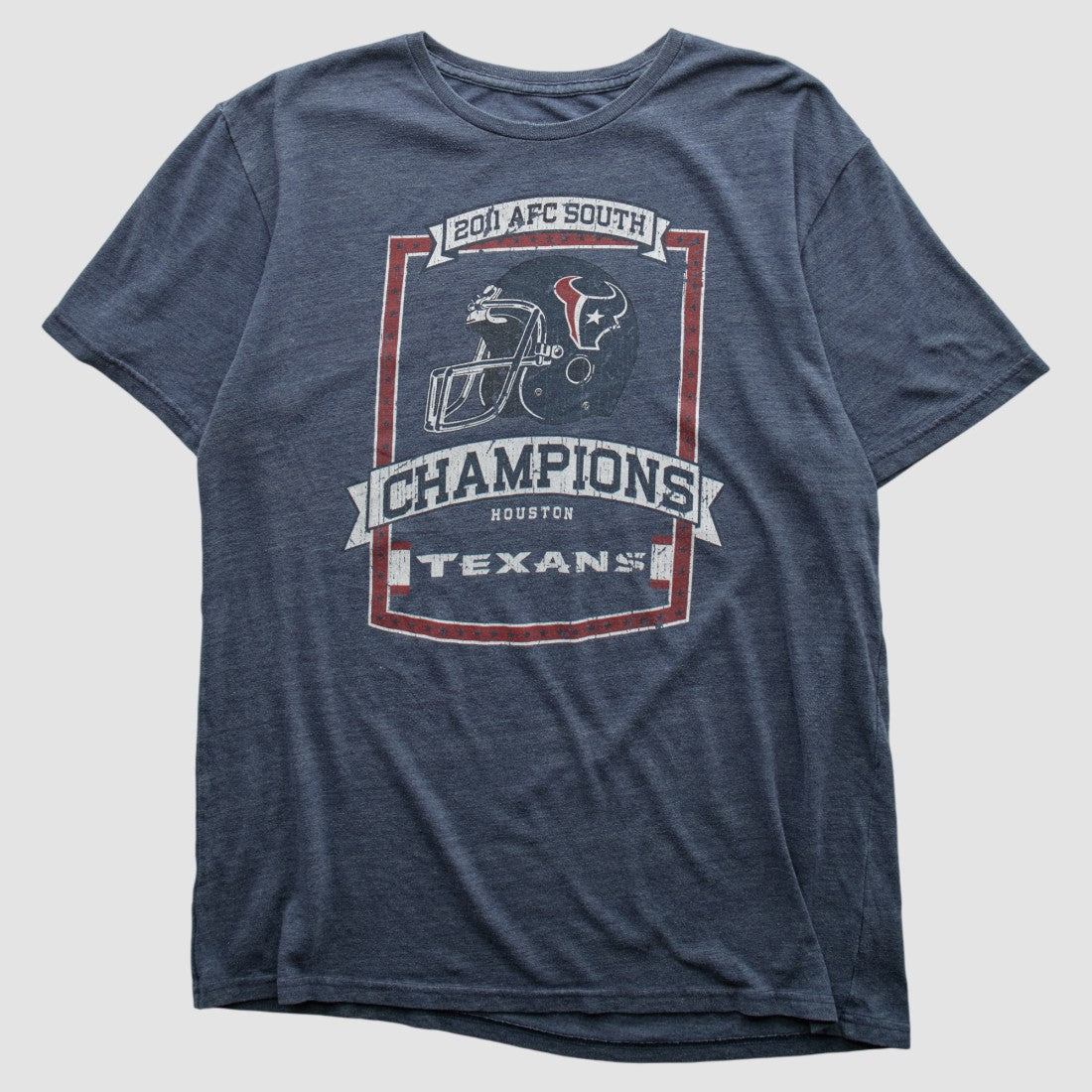 Houston Texans Reebok 2011 T-shirt Navy Vintage