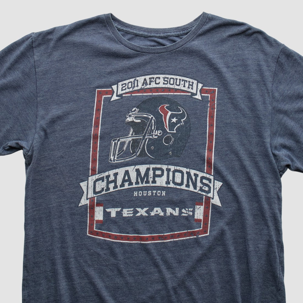 Houston Texans Reebok 2011 T-shirt Navy Vintage