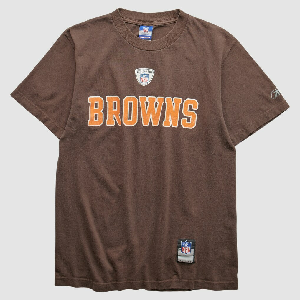 Cleveland Browns Reebok 2000s T-shirt Brown Vintage