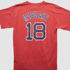 Boston Red Sox Majestic 2000s T-shirt - Red - M by Fanatics Real Vintage T-shirts