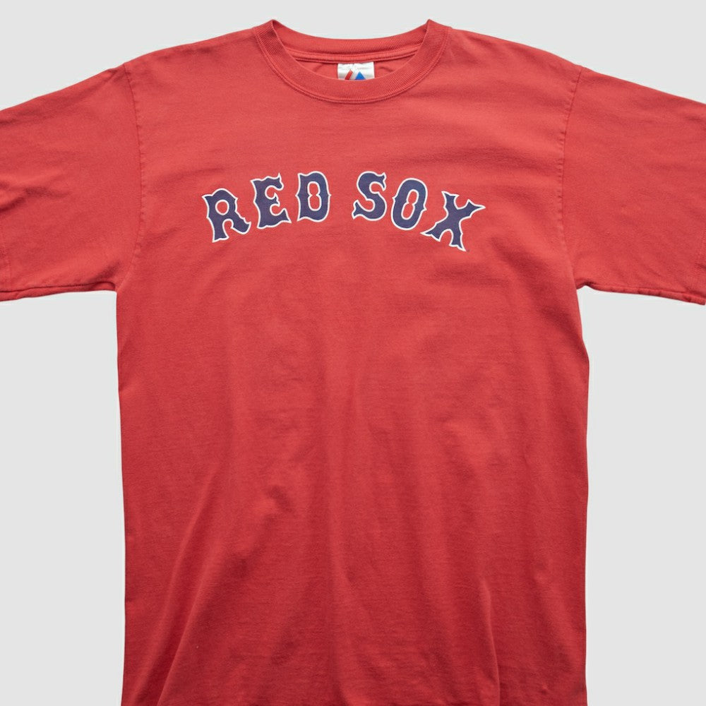 Boston Red Sox Majestic 2000s T-shirt - Red - M by Fanatics Real Vintage T-shirts