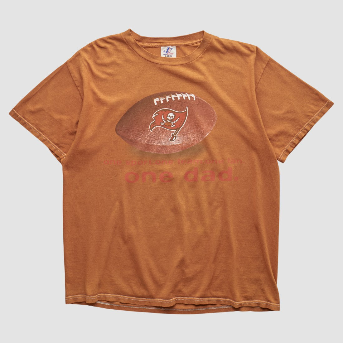 Tampa Bay Buccaneers Logo Athletic 2000s T-shirt Orange Vintage