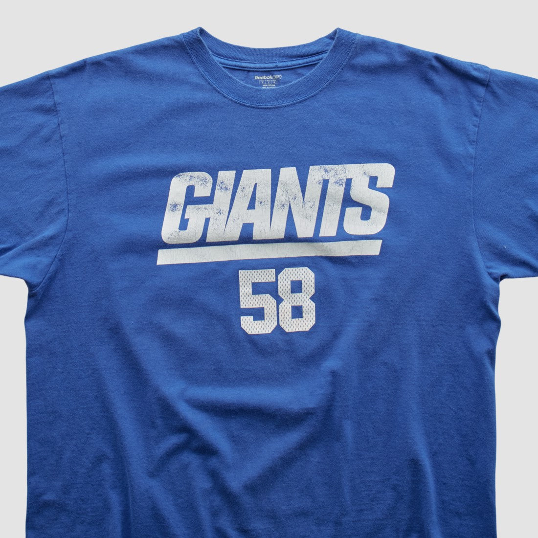 New York Giants Reebok 2000s T-shirt Blue Vintage