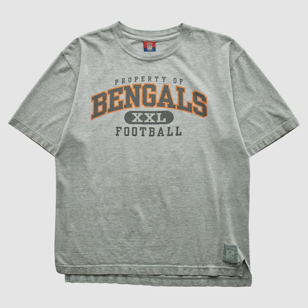 Cincinnati Bengals Reebok 2000s T-shirt Heather Gray Vintage