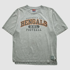 Cincinnati Bengals Reebok 2000s T-shirt Heather Gray Vintage