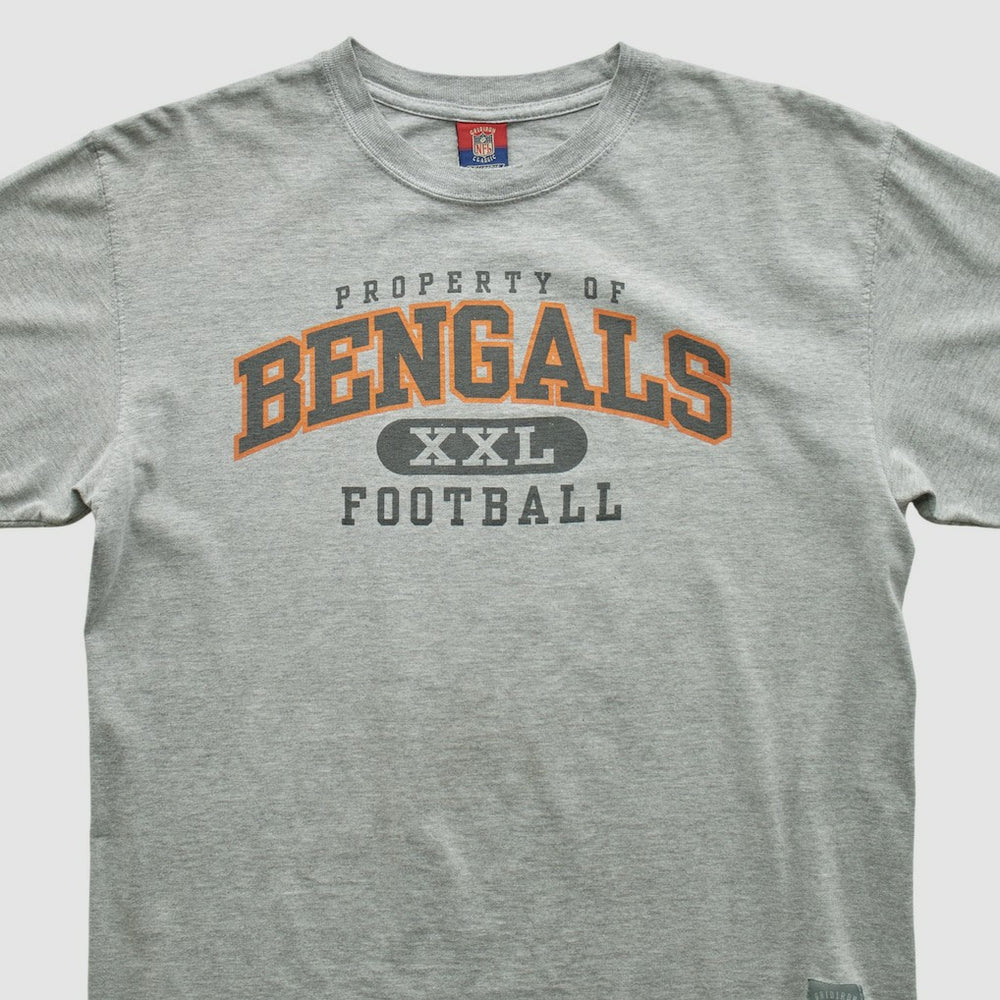 Cincinnati Bengals Reebok 2000s T-shirt Heather Gray Vintage