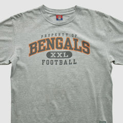 Cincinnati Bengals Reebok 2000s T-shirt Heather Gray Vintage