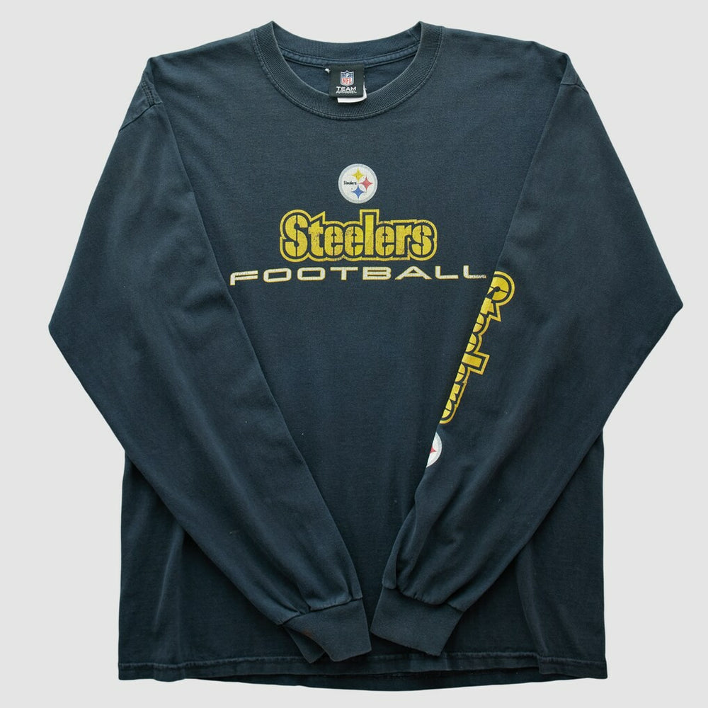 Pittsburgh Steelers Team Edition Apparel 2010s Long Sleeve T-shirt Black Vintage