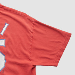 Texas Rangers Majestic 2000s T-shirt - Red - L by Fanatics Real Vintage T-shirts