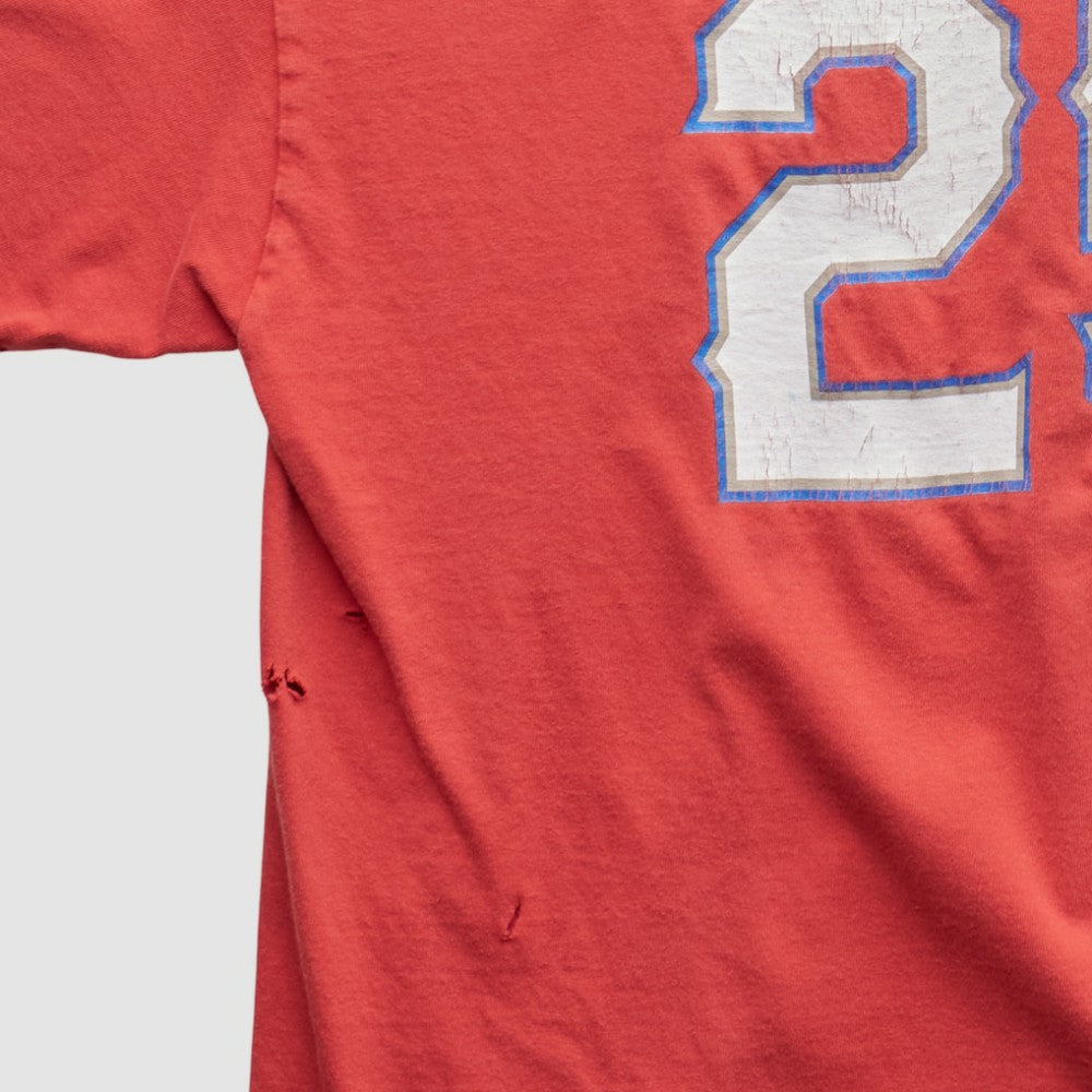 Texas Rangers Majestic 2000s T-shirt - Red - L by Fanatics Real Vintage T-shirts