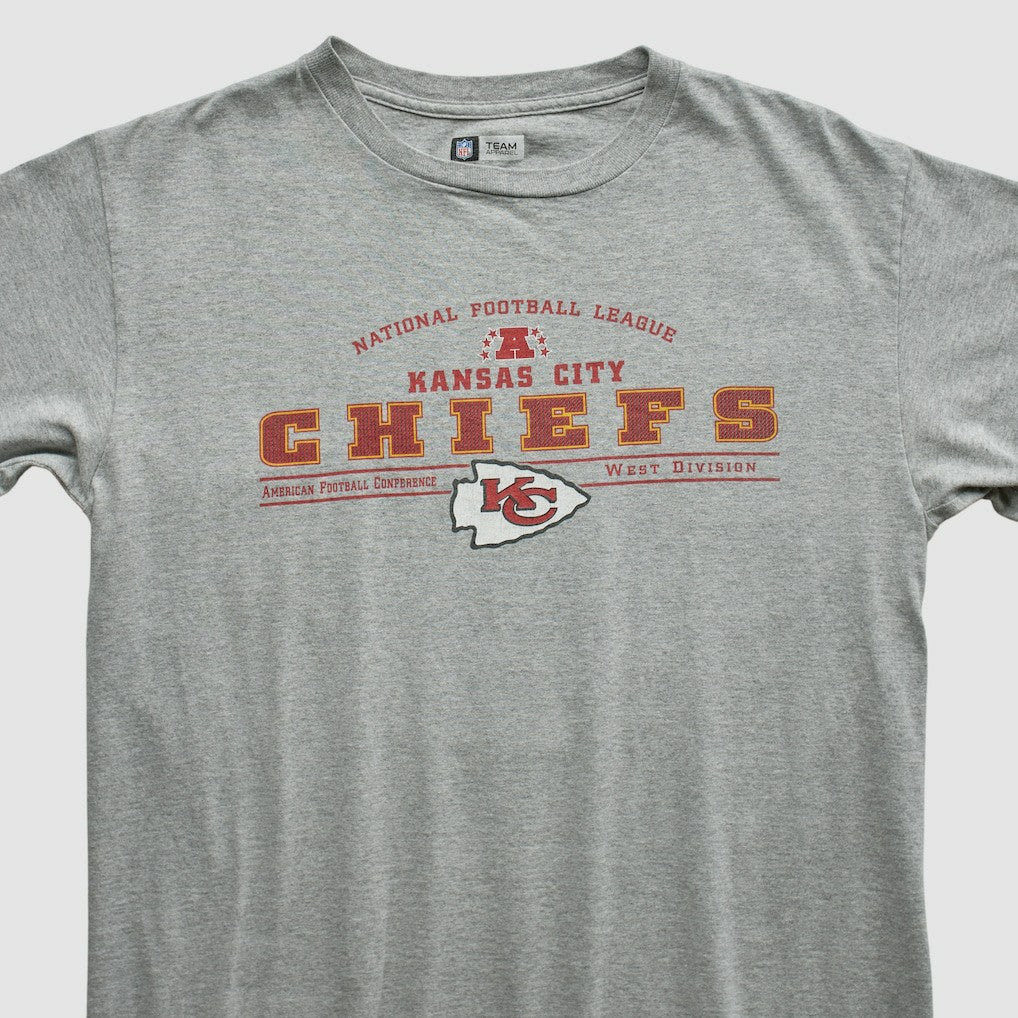 Kansas City Chiefs Team Edition Apparel 2000s T-shirt Heather Gray Vintage