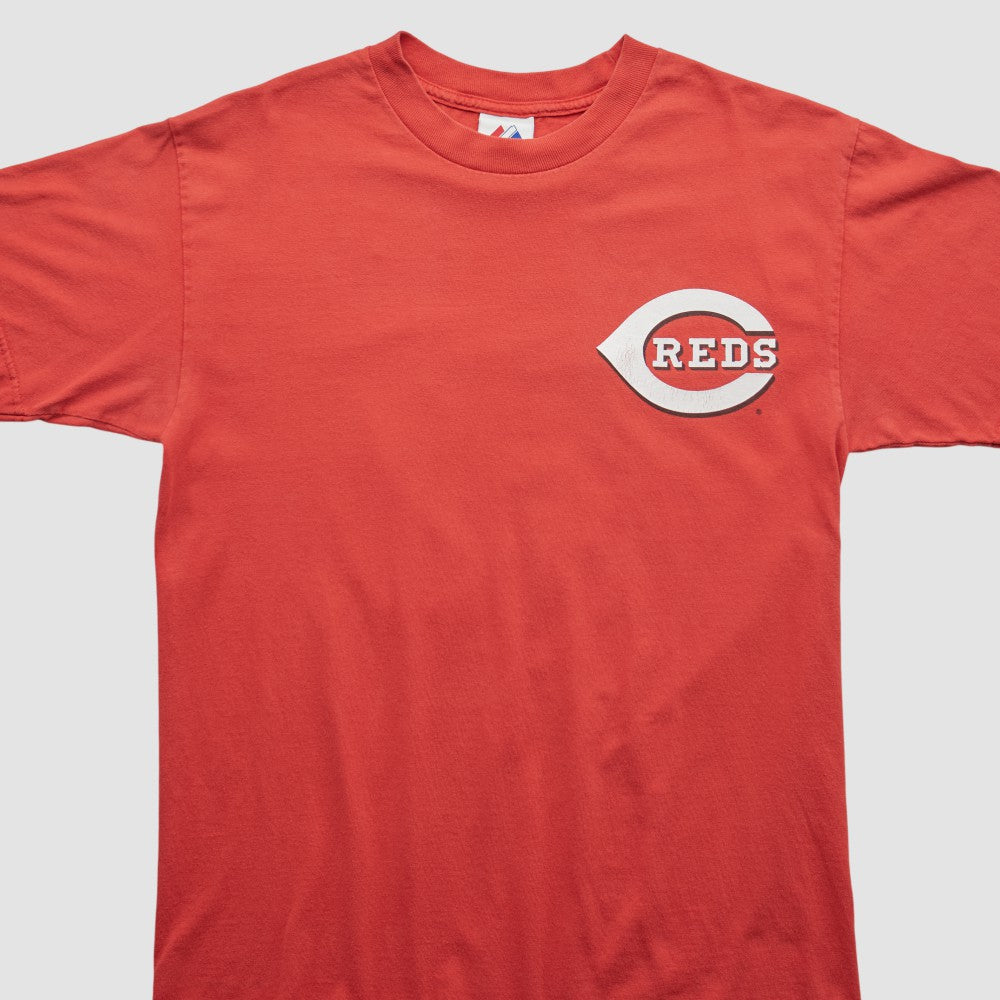 Cincinnati Reds Majestic 2000s T-shirt - Red - M by Fanatics Real Vintage T-shirts