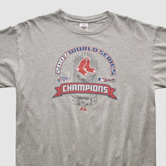 Boston Red Sox Delta 2007 T-shirt - Heather Gray - M by Fanatics Real Vintage T-shirts