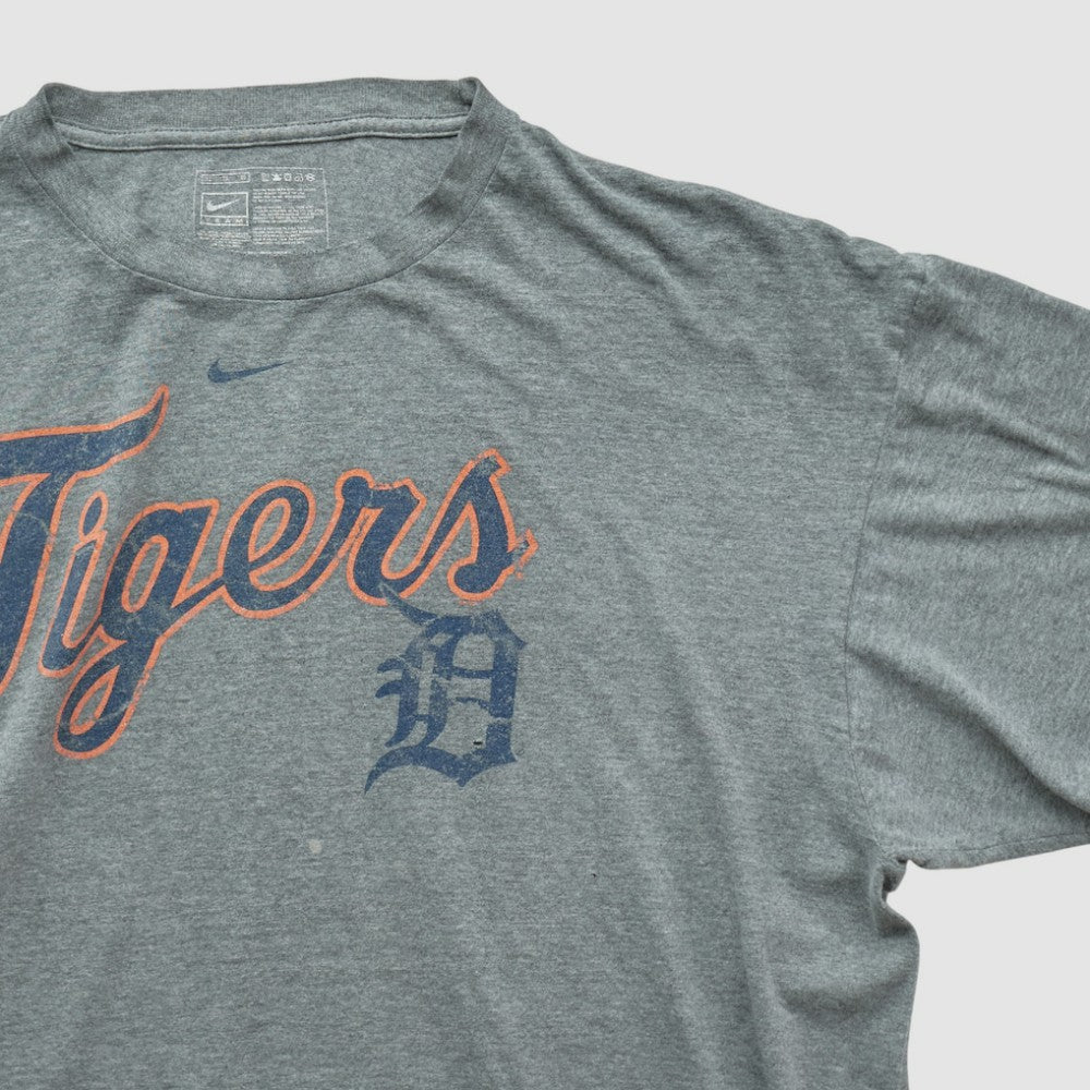 Detroit Tigers Nike 2000s T-shirt - Heather Gray - XL by Fanatics Real Vintage T-shirts