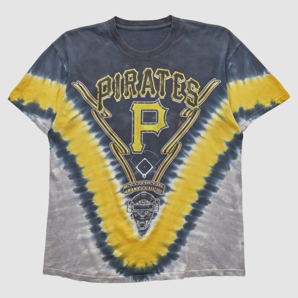 Pittsburgh Pirates 2000s T-shirt - Navy - M by Fanatics Real Vintage T-shirts