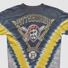 Pittsburgh Pirates 2000s T-shirt - Navy - M by Fanatics Real Vintage T-shirts