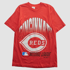 Cincinnati Reds Majestic 90s T-shirt - Red - S by Fanatics Real Vintage T-shirts