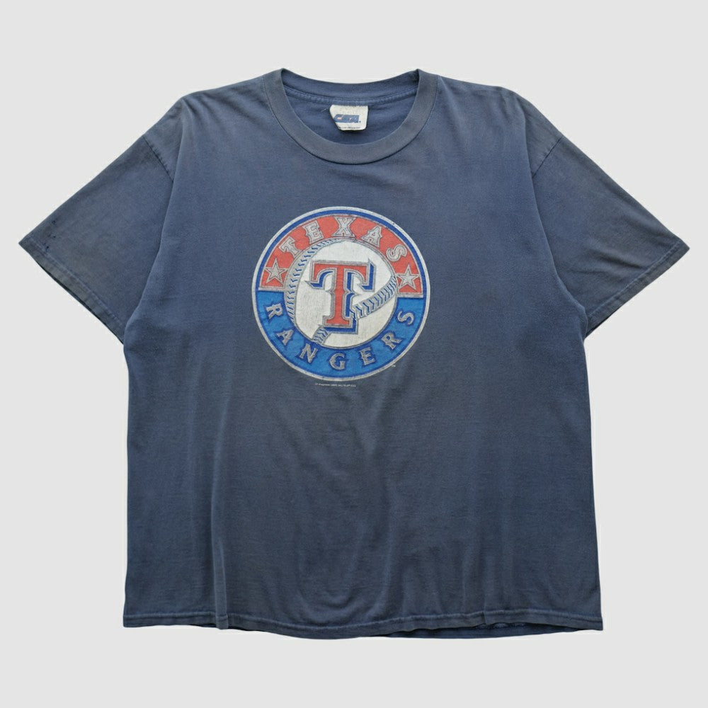 Texas Rangers CSA 2000s T-shirt - Navy - M by Fanatics Real Vintage T-shirts