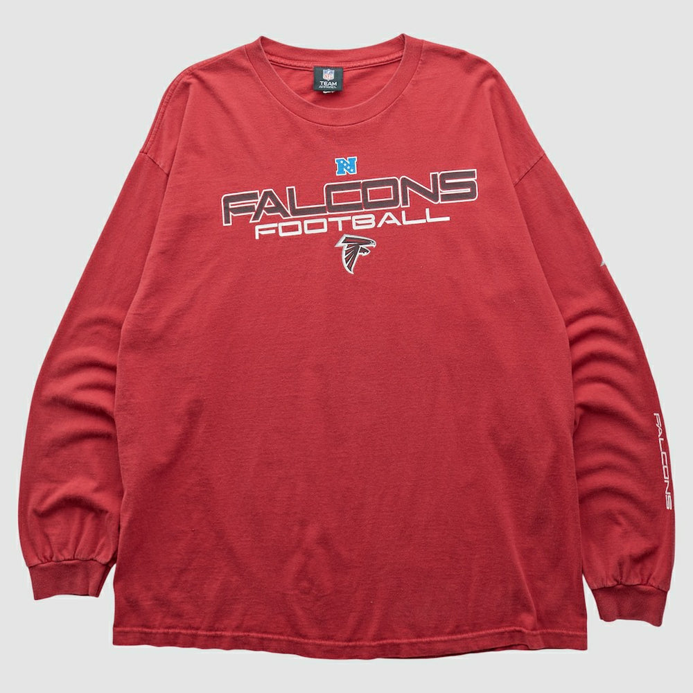 Atlanta Falcons Team Edition Apparel 2010s Long Sleeve T-shirt Red Vintage