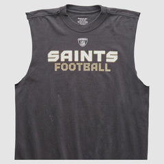 New Orleans Saints Reebok 2000s Tank Black Vintage