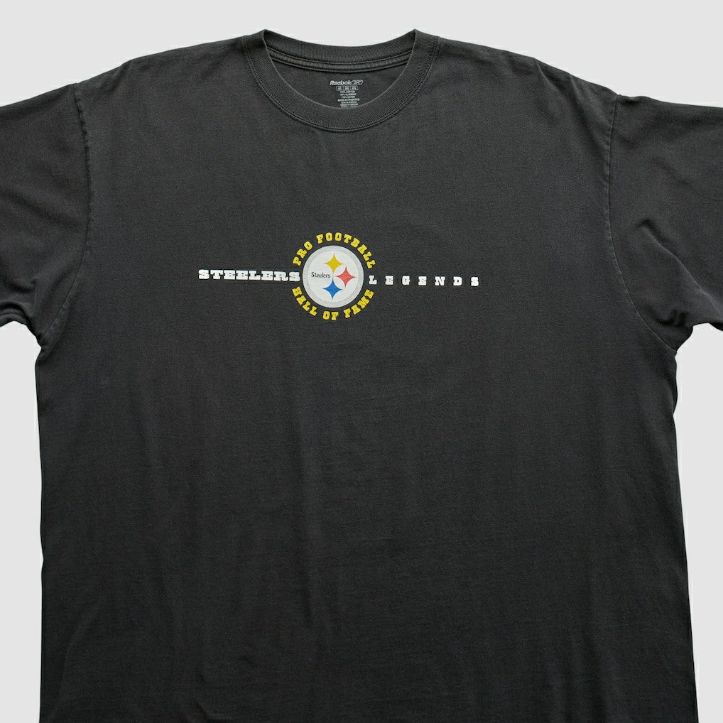 Pittsburgh Steelers Reebok 2000s T-shirt Black Vintage