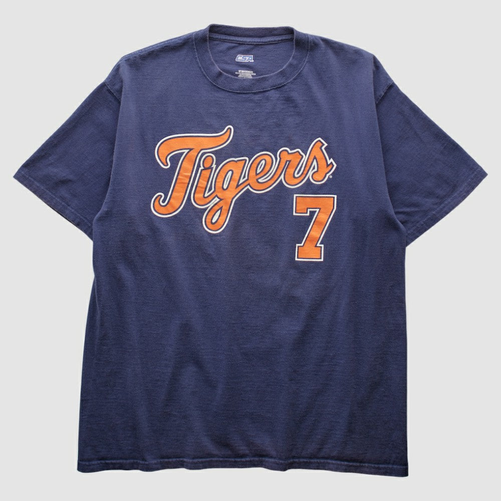 Detroit Tigers CSA 2000s T-shirt - Navy - L by Fanatics Real Vintage T-shirts