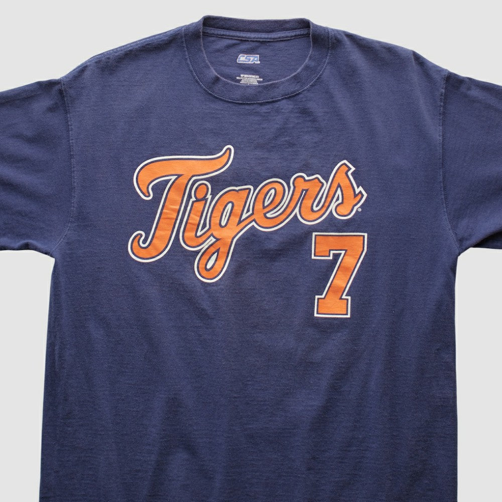 Detroit Tigers CSA 2000s T-shirt - Navy - L by Fanatics Real Vintage T-shirts