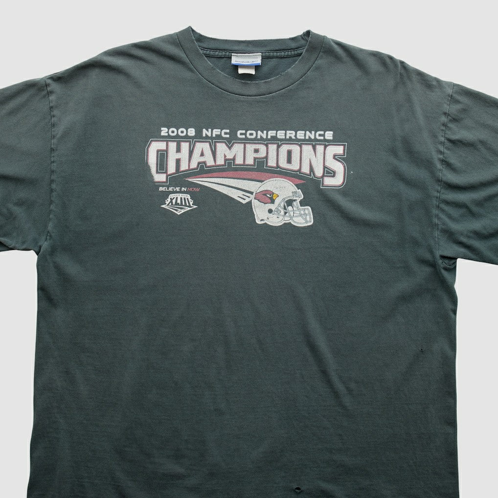 Arizona Cardinals Reebok 2008 T-shirt Green Vintage