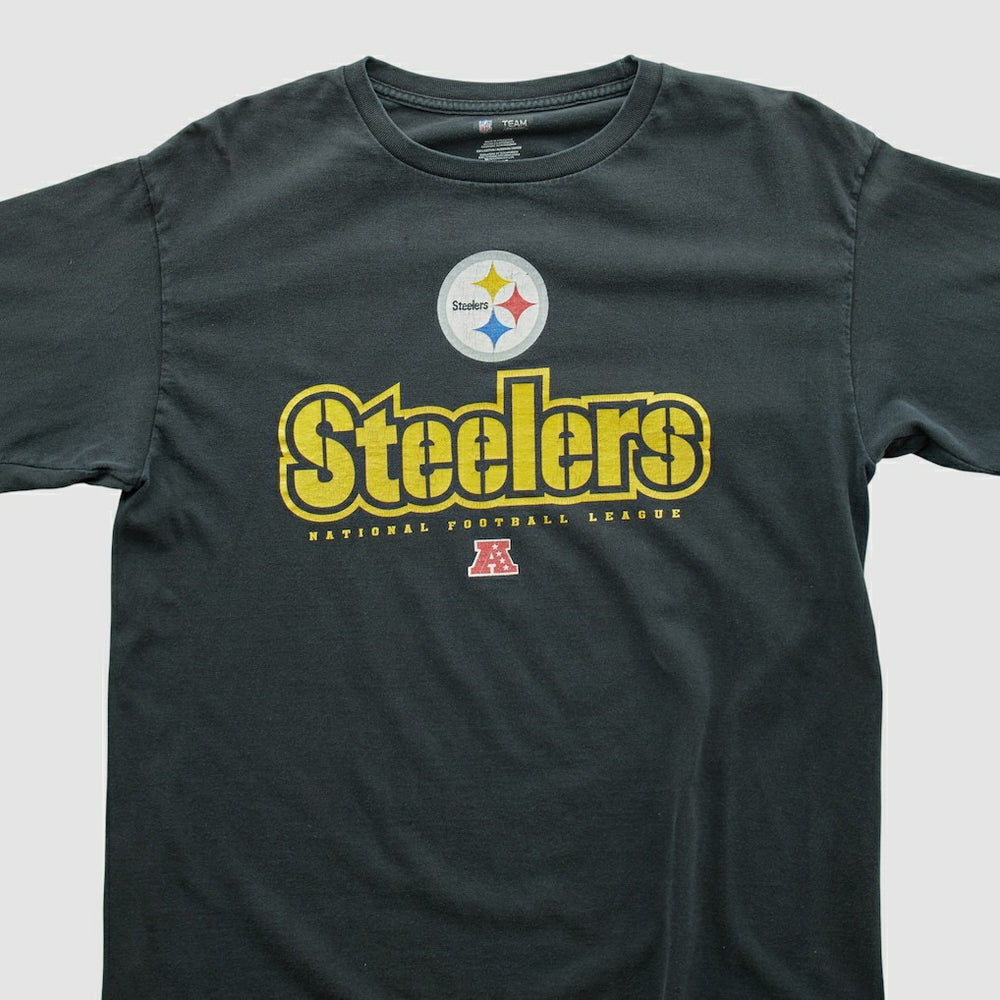 Pittsburgh Steelers NFL 2000s Long Sleeve T-shirt Black Vintage