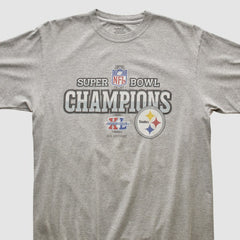 Pittsburgh Steelers Reebok 2006 T-shirt Heather Gray Vintage