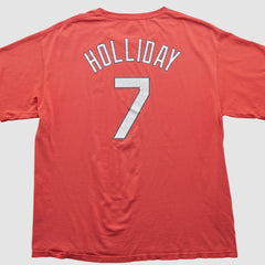 St. Louis Cardinals Majestic 2010s T-shirt - Red - XL by Fanatics Real Vintage T-shirts