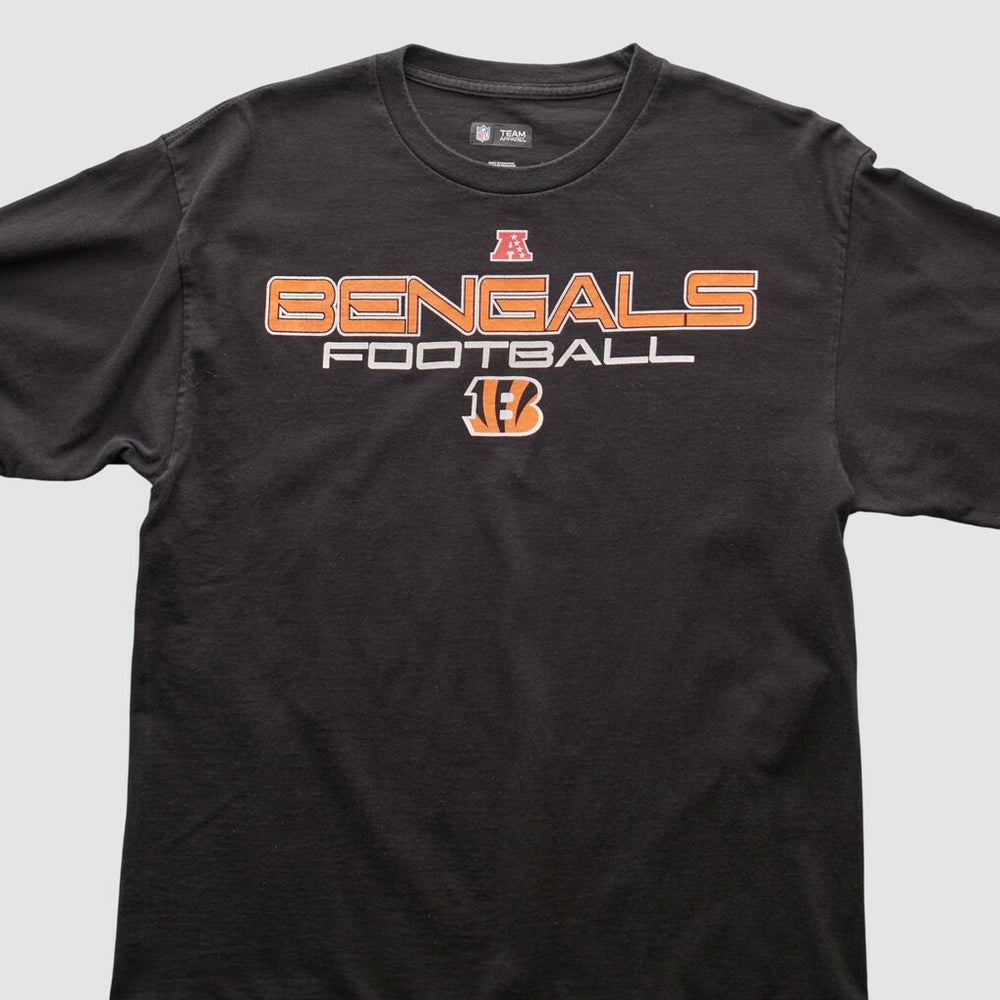 Cincinnati Bengals NFL 2000s Long Sleeve T-shirt Black Vintage