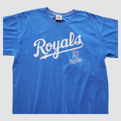 Kansas City Royals Lee Apparel 2000s T-shirt - Blue - M by Fanatics Real Vintage T-shirts