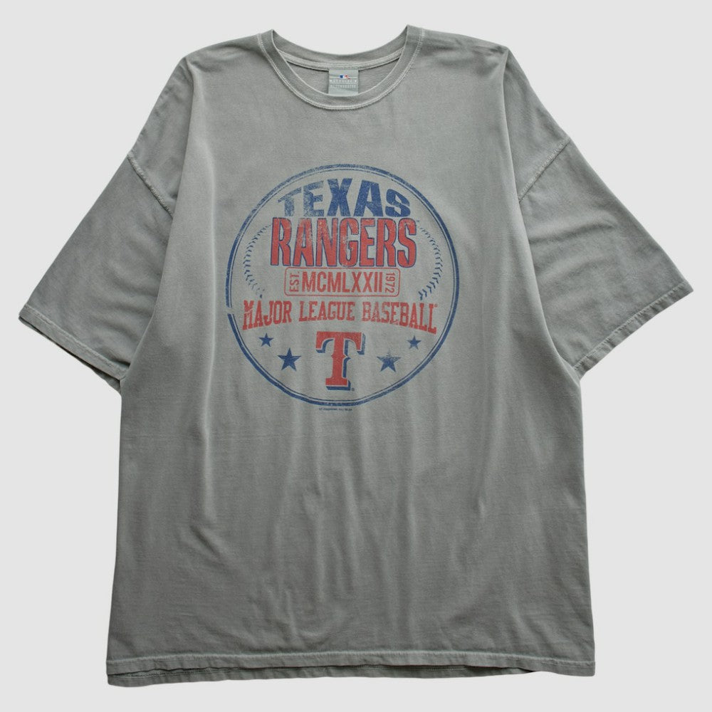 Texas Rangers MLB 2000s T-shirt - Gray - 2XL by Fanatics Real Vintage T-shirts
