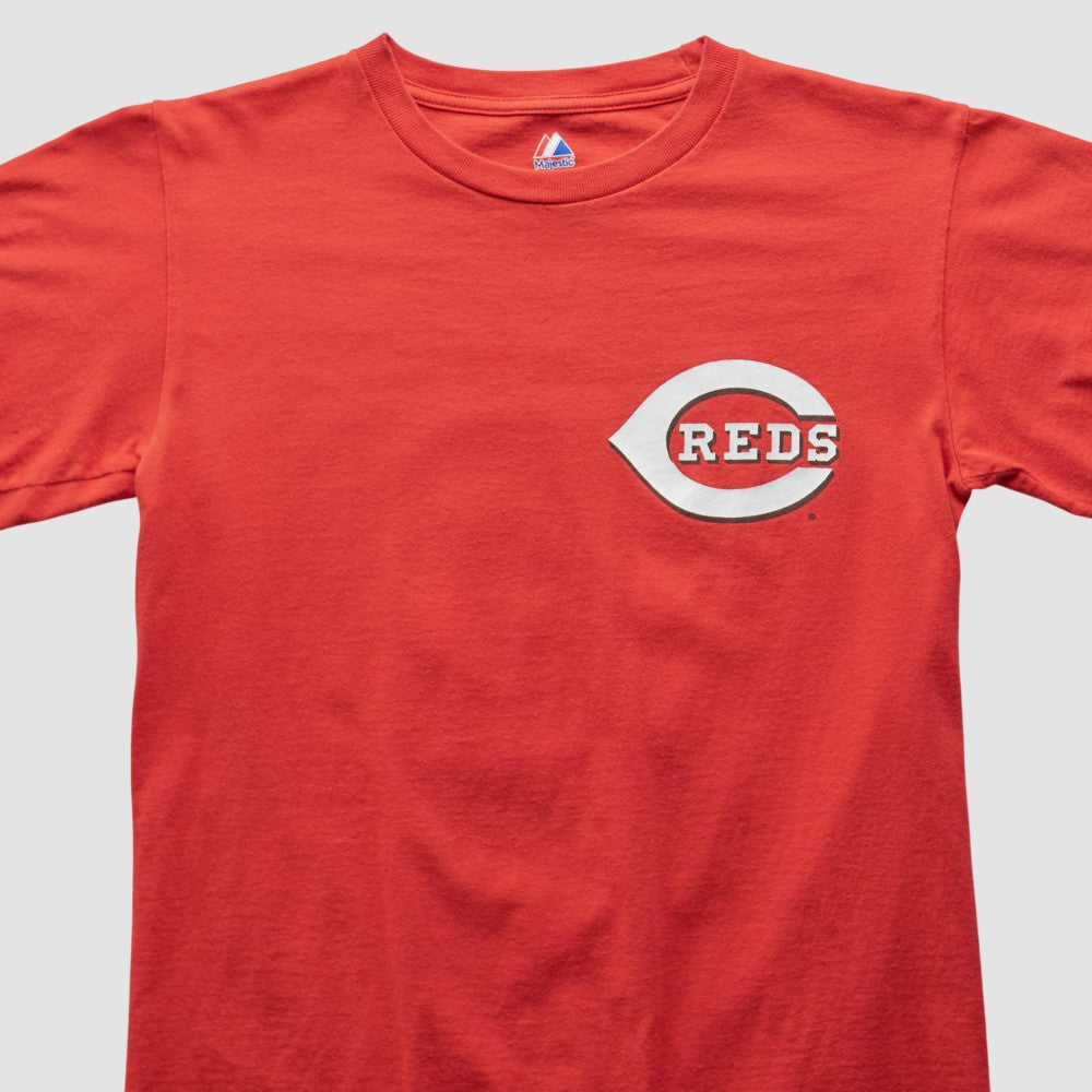Cincinnati Reds Majestic 2000s T-shirt - Red - S by Fanatics Real Vintage T-shirts