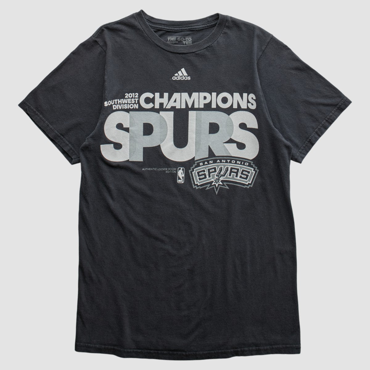 San Antonio Spurs 2012 T-shirt Black Vintage