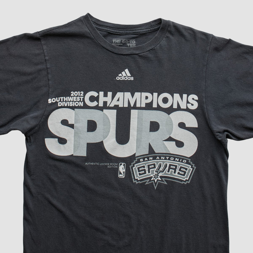 San Antonio Spurs 2012 T-shirt Black Vintage