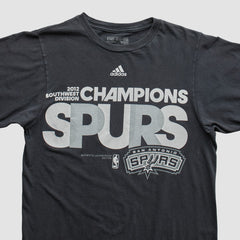 San Antonio Spurs 2012 T-shirt Black Vintage