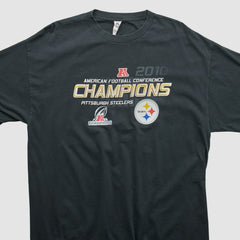Pittsburgh Steelers Alstyle 2010 T-shirt Black Vintage