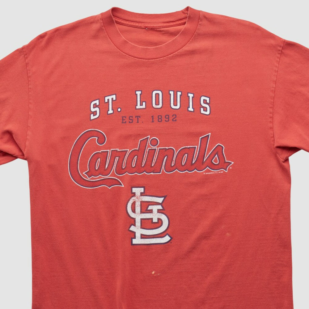 St. Louis Cardinals 2000s T-shirt - Red - M by Fanatics Real Vintage T-shirts