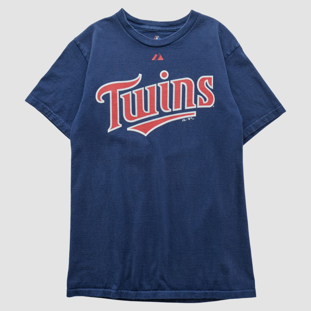 Minnesota Twins Majestic 2010 T-shirt - Navy - S by Fanatics Real Vintage T-shirts