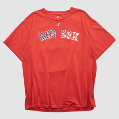 Boston Red Sox Majestic 2010s T-shirt - Red - M by Fanatics Real Vintage T-shirts