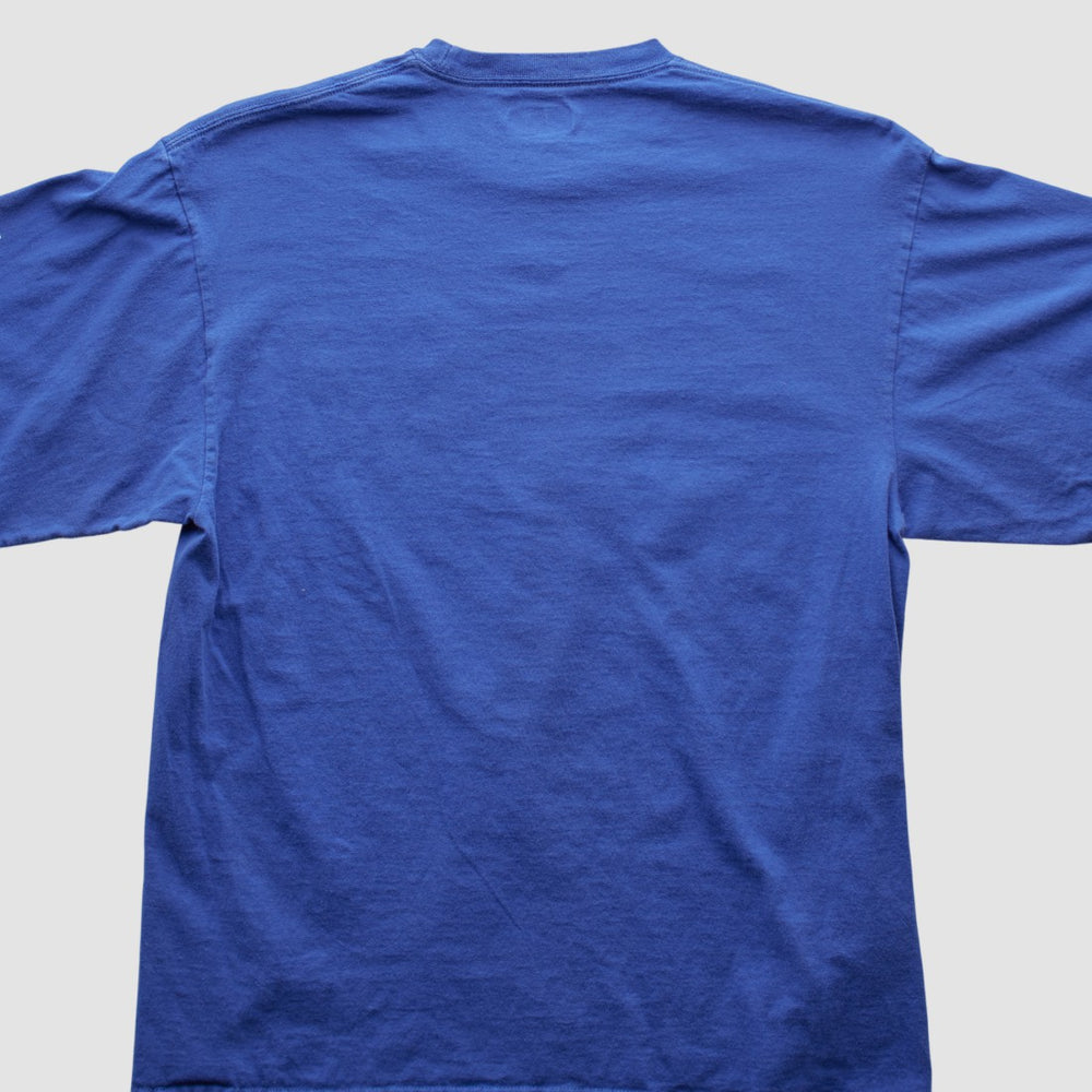 New York Giants NFL 2000s Long Sleeve T-shirt Blue Vintage