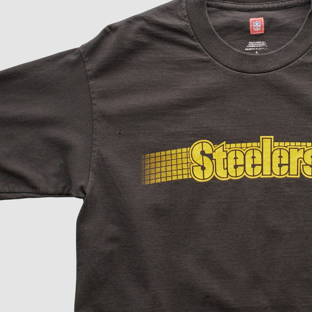 Pittsburgh Steelers NFL 2000s Long Sleeve T-shirt Black Vintage